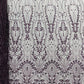 Modern Luxury Beaded Fabric Embroidered on a Mesh Lace 54” Wide| New Creations Fabric & Foam Inc. - New Creations Fabric & Foam Inc