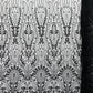 Modern Luxury Beaded Fabric Embroidered on a Mesh Lace 54” Wide| New Creations Fabric & Foam Inc. - New Creations Fabric & Foam Inc