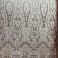 Modern Luxury Beaded Fabric Embroidered on a Mesh Lace 54” Wide| New Creations Fabric & Foam Inc. - New Creations Fabric & Foam Inc