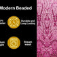 Modern Luxury Beaded Fabric Embroidered on a Mesh Lace 54” Wide| New Creations Fabric & Foam Inc. - New Creations Fabric & Foam Inc