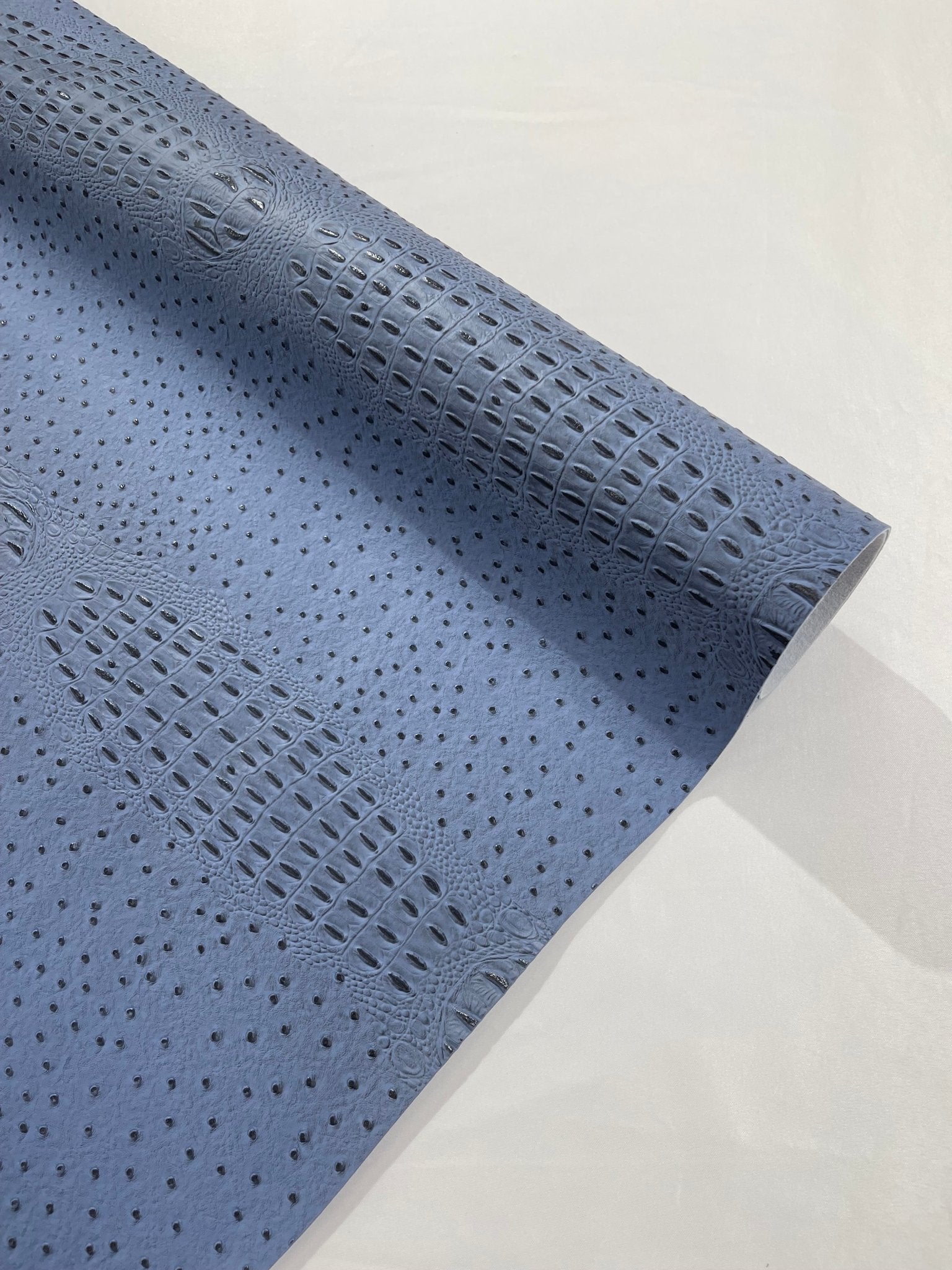 MUTANT FAUX CROCODILE/OSTRICH 3D TWO TONE VINYL (by the yard) - New Creations Fabric & Foam Inc