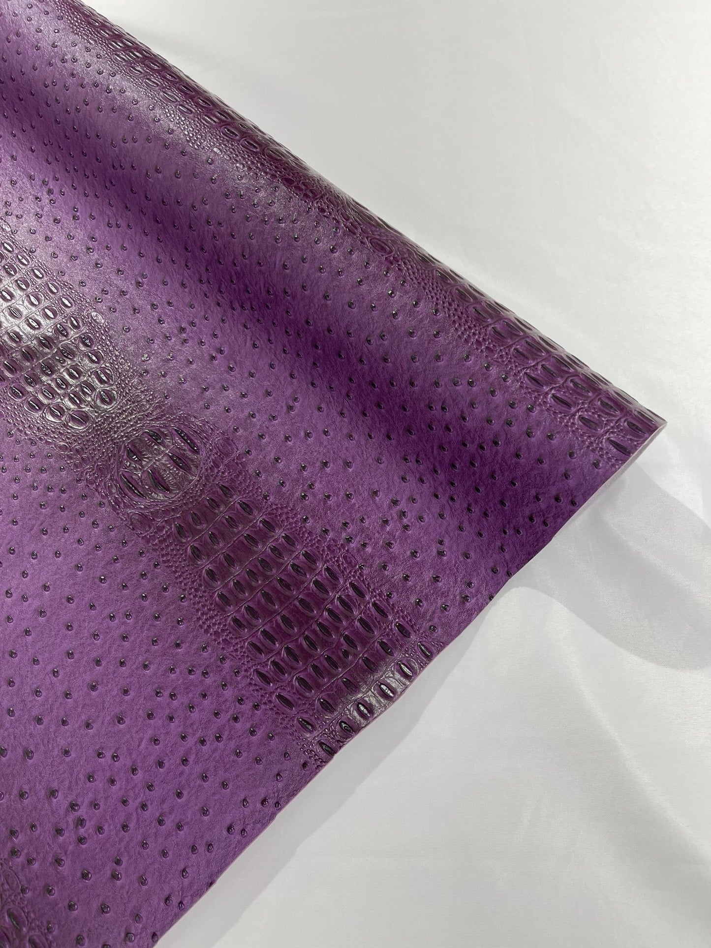 MUTANT FAUX CROCODILE/OSTRICH 3D TWO TONE VINYL (by the yard) - New Creations Fabric & Foam Inc