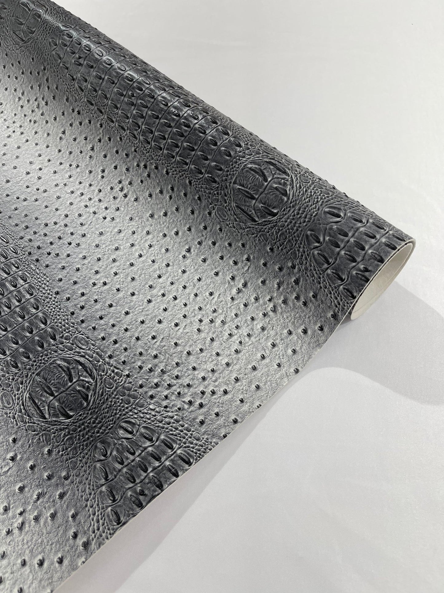 MUTANT FAUX CROCODILE/OSTRICH 3D TWO TONE VINYL (by the yard) - New Creations Fabric & Foam Inc