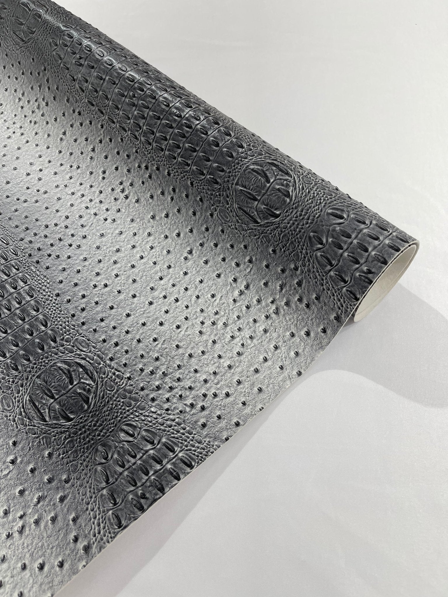 MUTANT FAUX CROCODILE/OSTRICH 3D TWO TONE VINYL (by the yard) - New Creations Fabric & Foam Inc