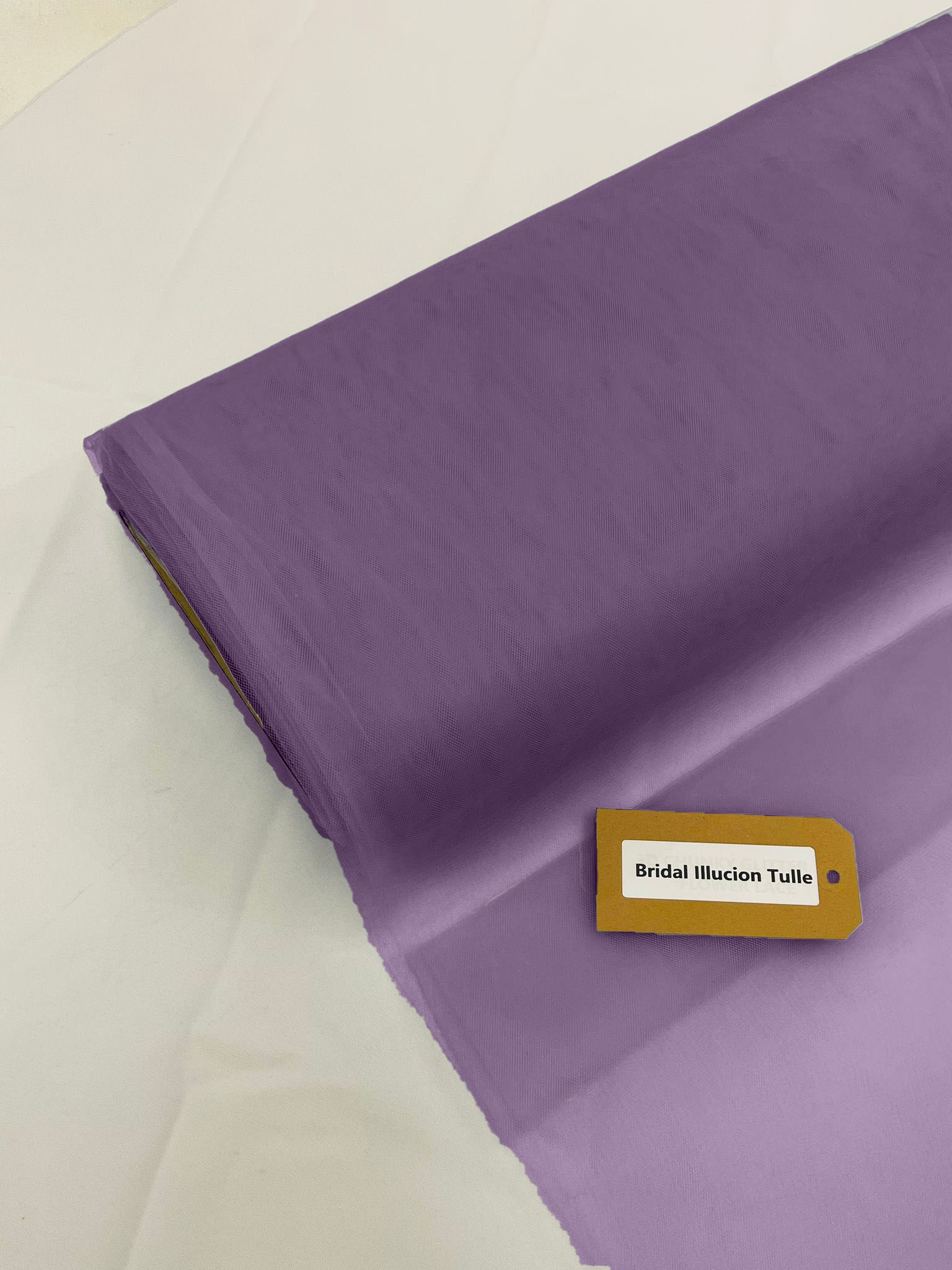 Orchid Mist - Bridal Illusion Tulle 108"Wide Polyester Premium Tulle Fabric Bolt, By The Roll. - New Creations Fabric & Foam Inc