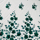 Orquidia 3d floral design embroider with pearls in a mesh lace fabric - prom - sold by the yard. - New Creations Fabric & Foam Inc
