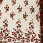Orquidia 3d floral design embroider with pearls in a mesh lace fabric - prom - sold by the yard. - New Creations Fabric & Foam Inc