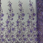 Orquidia 3d satin flower glitter fabric| New Creations Fabric & Foam Inc. - New Creations Fabric & Foam Inc