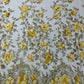 Orquidia 3d satin flower glitter fabric| New Creations Fabric & Foam Inc. - New Creations Fabric & Foam Inc