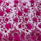 Orquidia 3d satin flower glitter fabric| New Creations Fabric & Foam Inc. - New Creations Fabric & Foam Inc