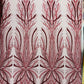 Palm Beaded Damask Design Fabric| New Creations Fabric & Foam Inc. - New Creations Fabric & Foam Inc