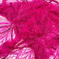 Palm Beaded Lace Fabric| Heavy Embroidered Design on 58" Mesh for Dresses - New Creations Fabric & Foam Inc
