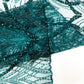 Palm Beaded Lace Fabric| Heavy Embroidered Design on 58" Mesh for Dresses - New Creations Fabric & Foam Inc