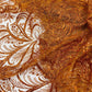 Palm Vine Glitter Design On A Mesh Lace 54" Wide| New Creations Fabric & Foam Inc. - New Creations Fabric & Foam Inc