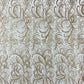 Palm Vine Glitter Design On A Mesh Lace 54" Wide| New Creations Fabric & Foam Inc. - New Creations Fabric & Foam Inc