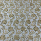 PAMELA FLORAL EMBRIDERY LACE (By The Yard) - New Creations Fabric & Foam Inc
