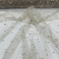 Pearl Glitter Studded Mesh Fabric| New Creations Fabric & Foam Inc. - New Creations Fabric & Foam Inc