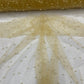 Pearl Glitter Studded Mesh Fabric| New Creations Fabric & Foam Inc. - New Creations Fabric & Foam Inc