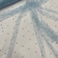 Pearl Glitter Studded Mesh Fabric| New Creations Fabric & Foam Inc. - New Creations Fabric & Foam Inc