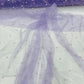 Pearl Glitter Studded Mesh Fabric| New Creations Fabric & Foam Inc. - New Creations Fabric & Foam Inc
