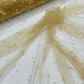 Pearl Glitter Studded Mesh Fabric| New Creations Fabric & Foam Inc. - New Creations Fabric & Foam Inc