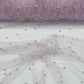 Pearl Glitter Studded Mesh Fabric| New Creations Fabric & Foam Inc. - New Creations Fabric & Foam Inc