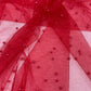 Pearl Glitter Studded Mesh Fabric| New Creations Fabric & Foam Inc. - New Creations Fabric & Foam Inc