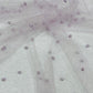 Pearl Glitter Studded Mesh Fabric| New Creations Fabric & Foam Inc. - New Creations Fabric & Foam Inc