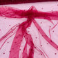 Pearl Glitter Studded Mesh Fabric| New Creations Fabric & Foam Inc. - New Creations Fabric & Foam Inc