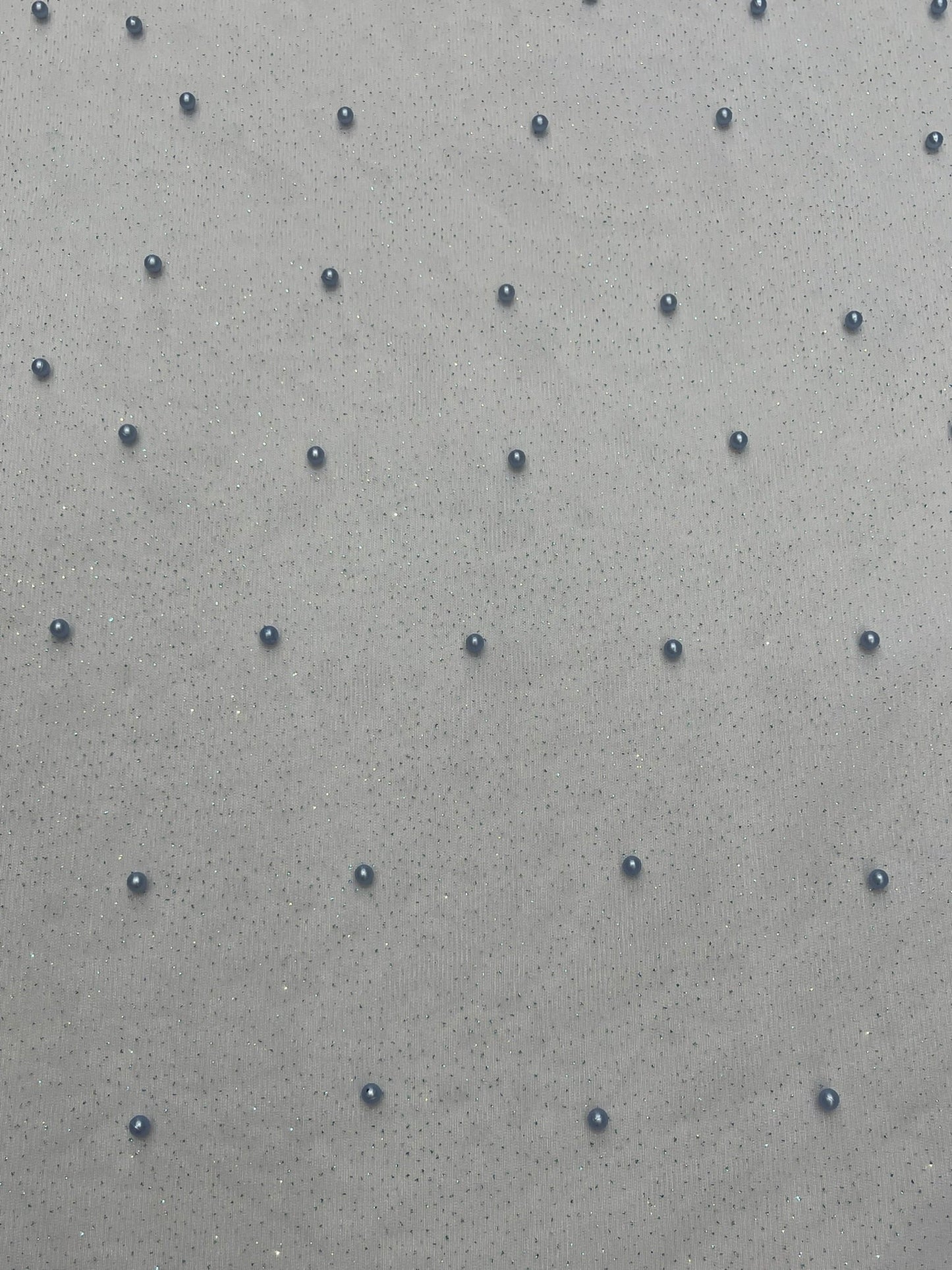 Pearl Glitter Studded Mesh Fabric| New Creations Fabric & Foam Inc. - New Creations Fabric & Foam Inc