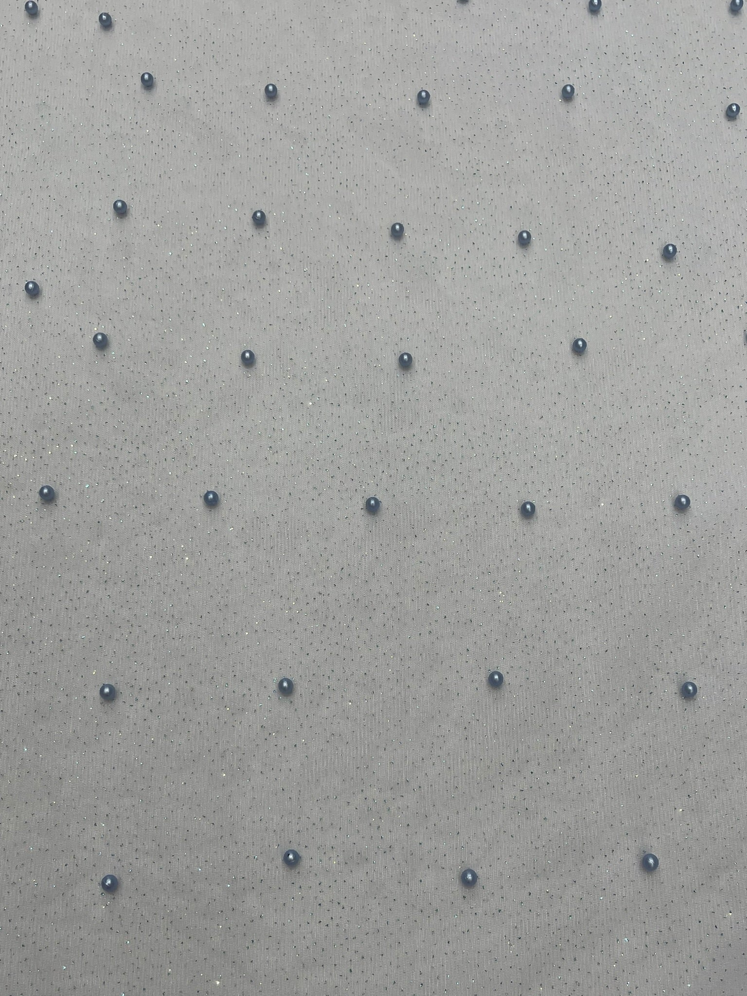 Pearl Glitter Studded Mesh Fabric| New Creations Fabric & Foam Inc. - New Creations Fabric & Foam Inc