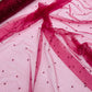 Pearl Glitter Studded Mesh Fabric| New Creations Fabric & Foam Inc. - New Creations Fabric & Foam Inc