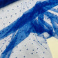 Pearl Glitter Studded Mesh Fabric| New Creations Fabric & Foam Inc. - New Creations Fabric & Foam Inc