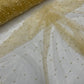 Pearl Glitter Studded Mesh Fabric| New Creations Fabric & Foam Inc. - New Creations Fabric & Foam Inc