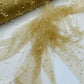Pearl Glitter Studded Mesh Fabric| New Creations Fabric & Foam Inc. - New Creations Fabric & Foam Inc