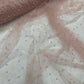 Pearl Glitter Studded Mesh Fabric| New Creations Fabric & Foam Inc. - New Creations Fabric & Foam Inc