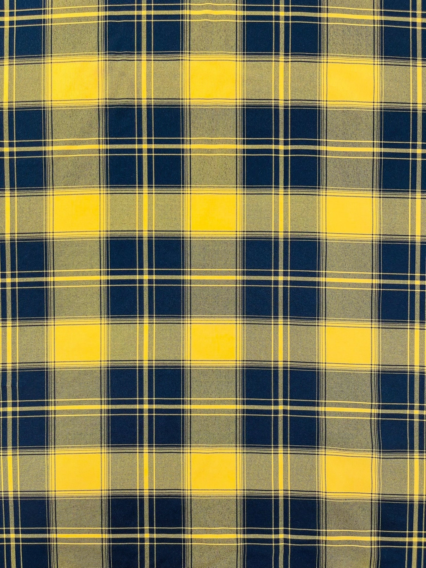 Plaid Polyester Poplin 58" Wide| New Creations Fabric & Foam Inc. - New Creations Fabric & Foam Inc
