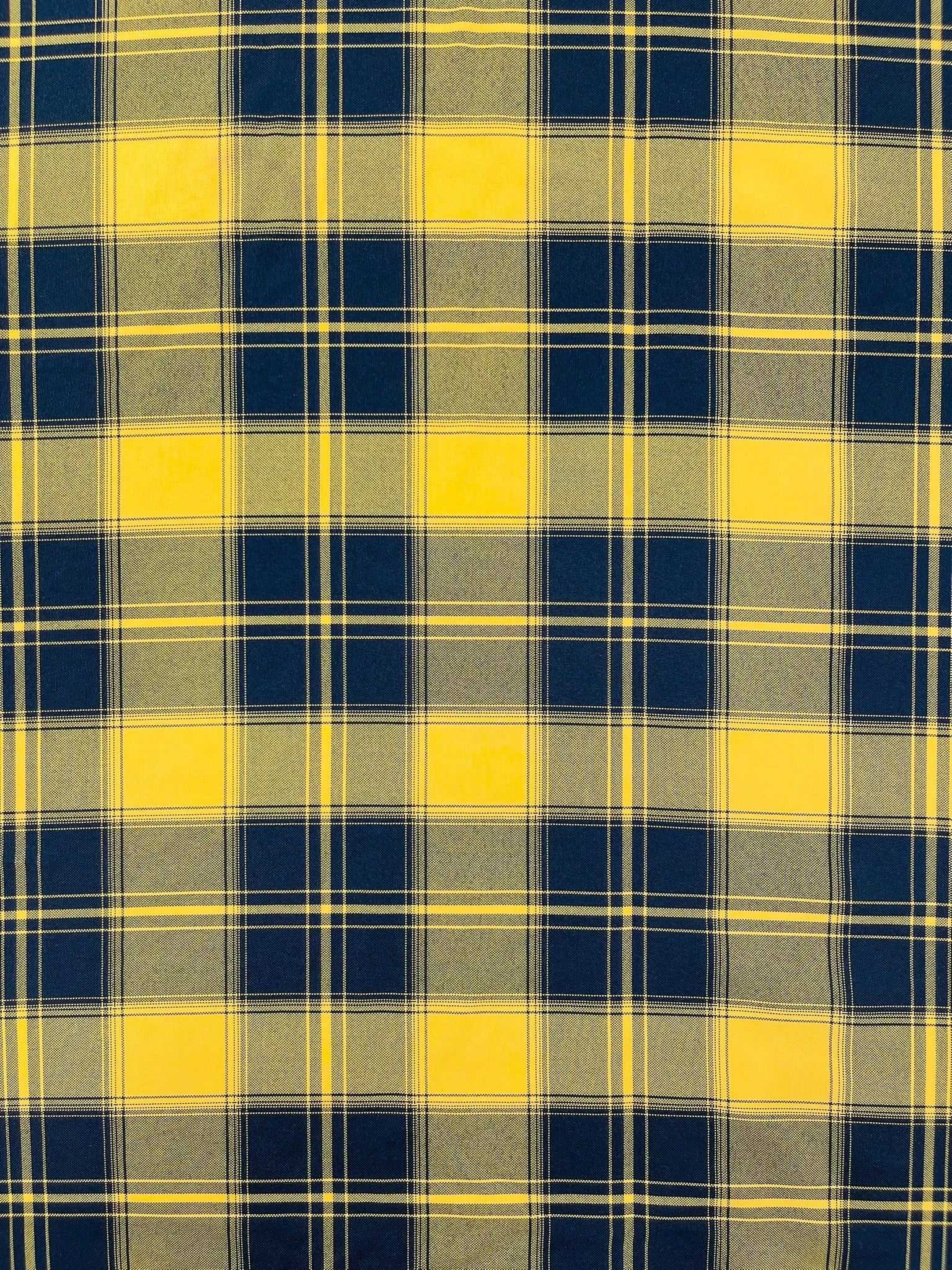 Plaid Polyester Poplin 58" Wide| New Creations Fabric & Foam Inc. - New Creations Fabric & Foam Inc