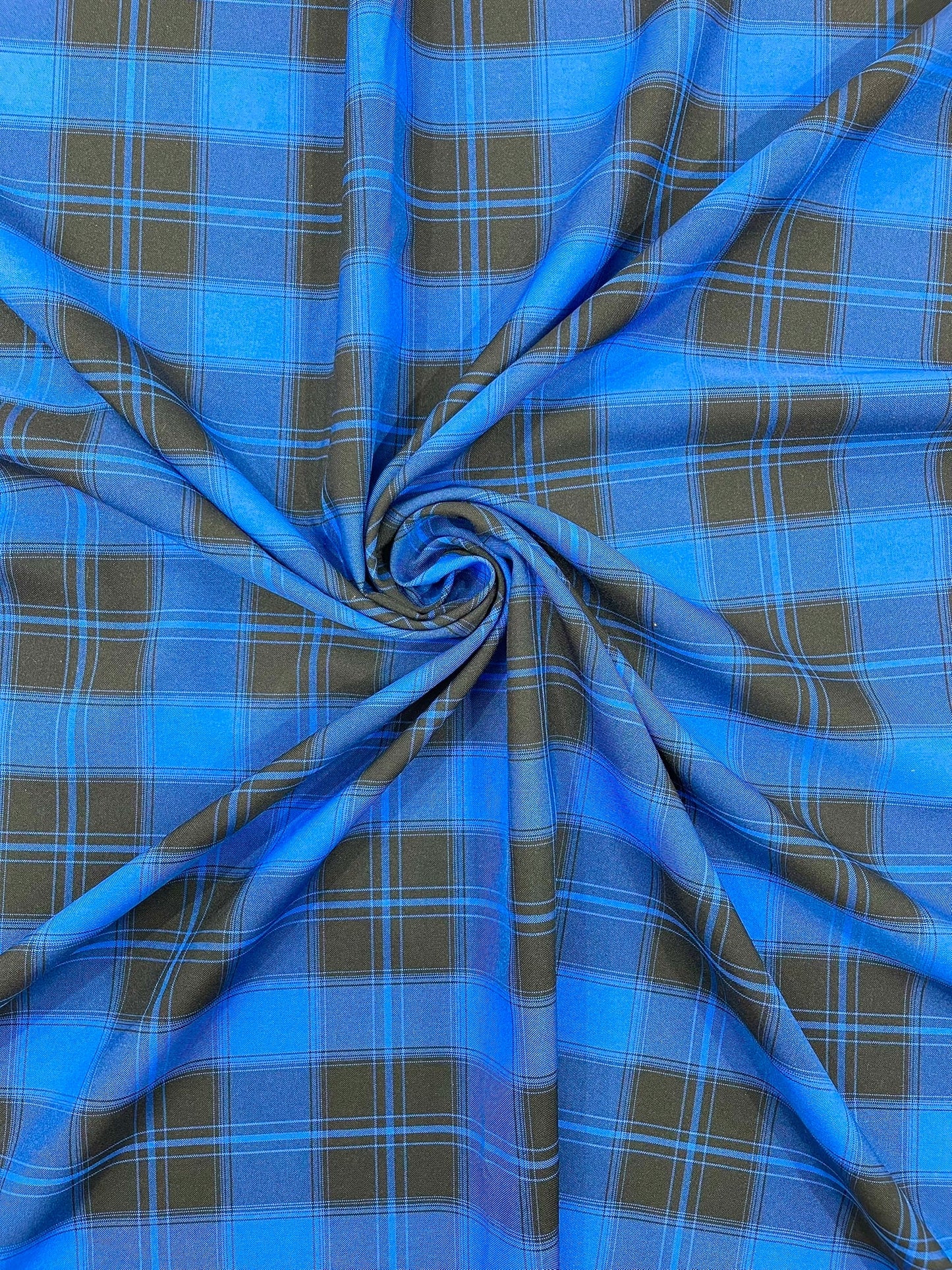 Plaid Polyester Poplin 58" Wide| New Creations Fabric & Foam Inc. - New Creations Fabric & Foam Inc