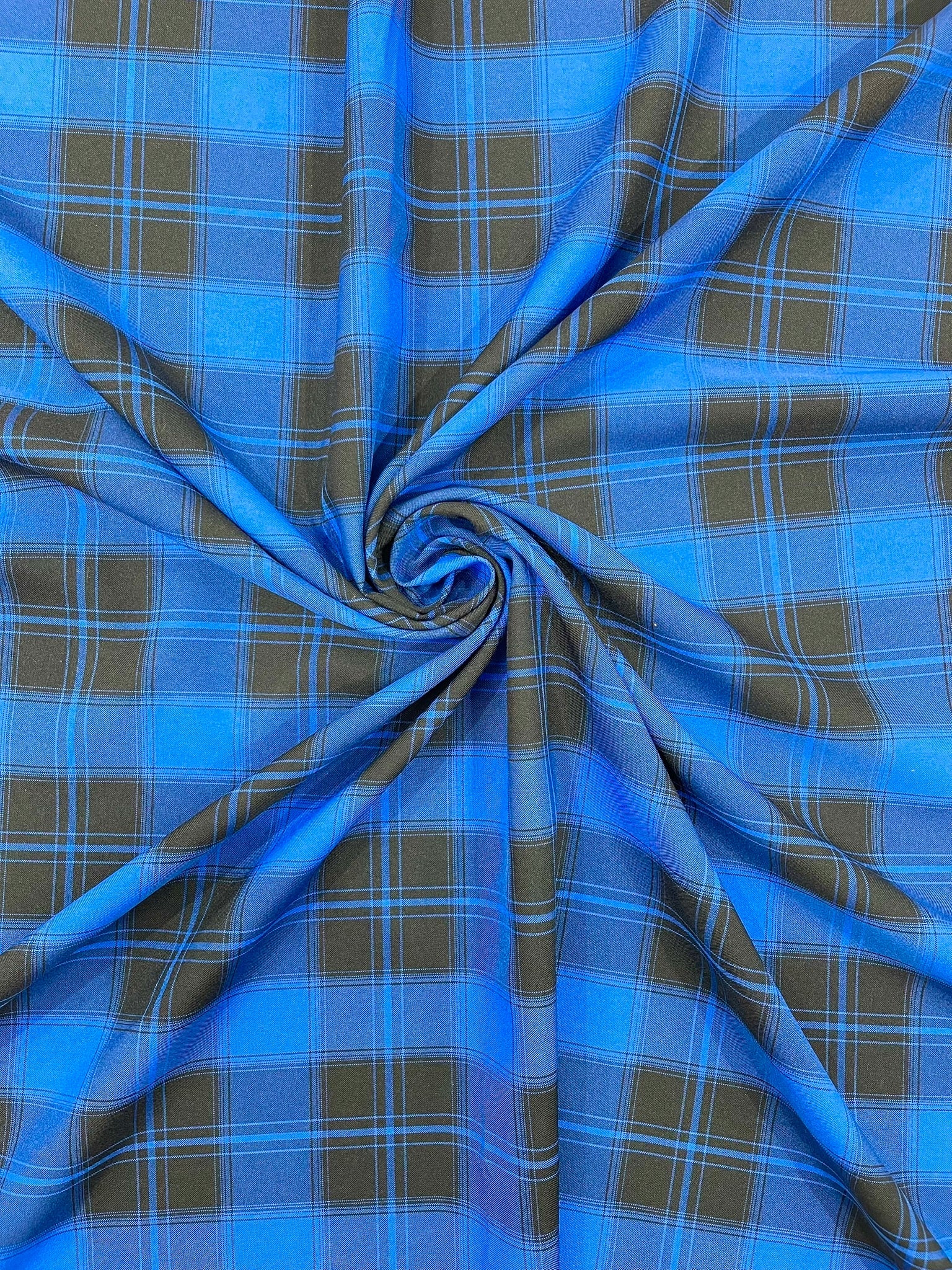 Plaid Polyester Poplin 58" Wide| New Creations Fabric & Foam Inc. - New Creations Fabric & Foam Inc