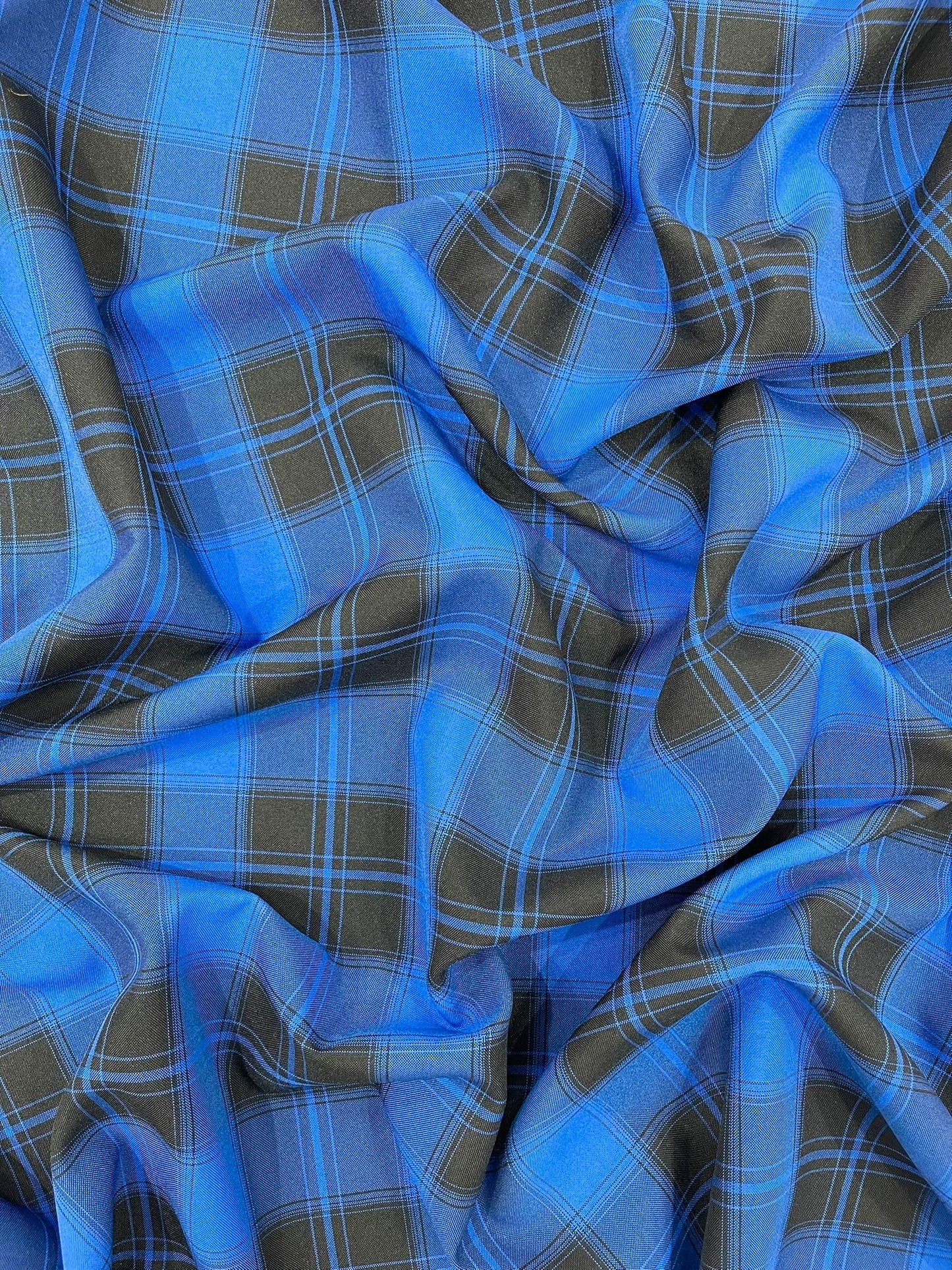 Plaid Polyester Poplin 58" Wide| New Creations Fabric & Foam Inc. - New Creations Fabric & Foam Inc