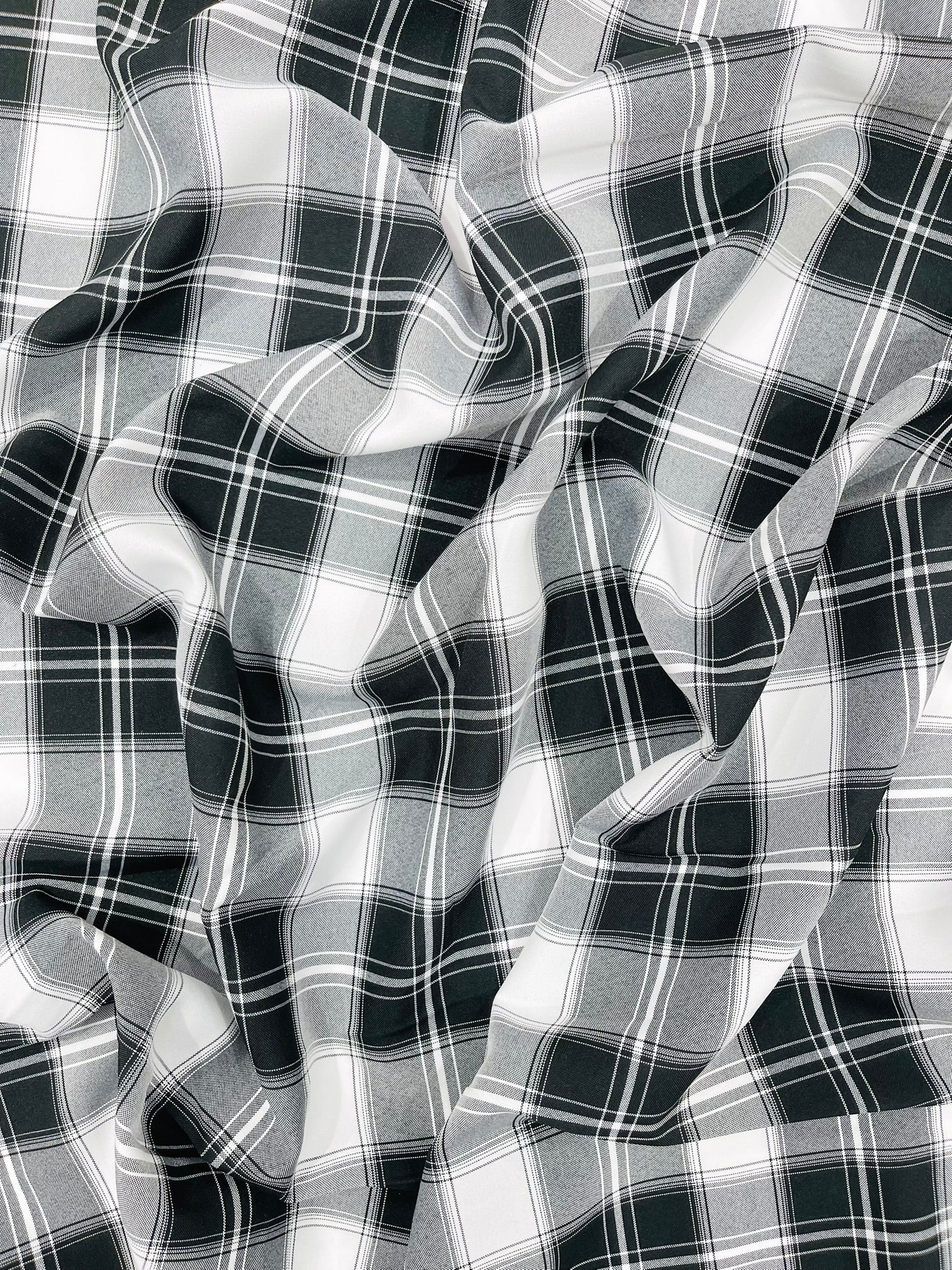 Plaid Polyester Poplin 58" Wide| New Creations Fabric & Foam Inc. - New Creations Fabric & Foam Inc