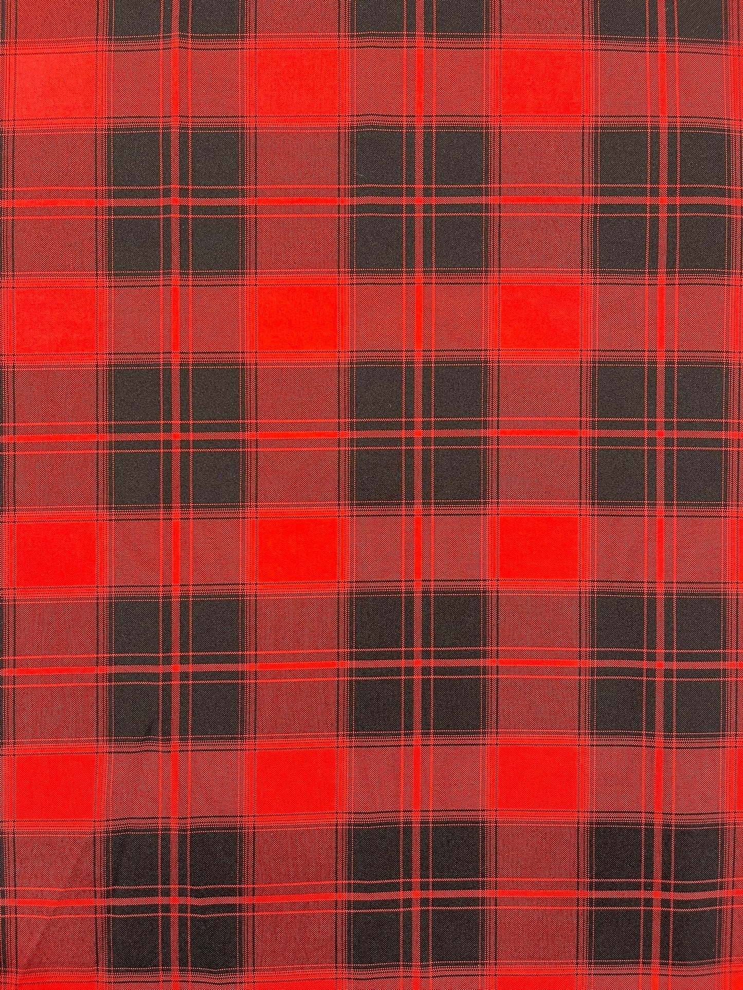 Plaid Polyester Poplin 58" Wide| New Creations Fabric & Foam Inc. - New Creations Fabric & Foam Inc