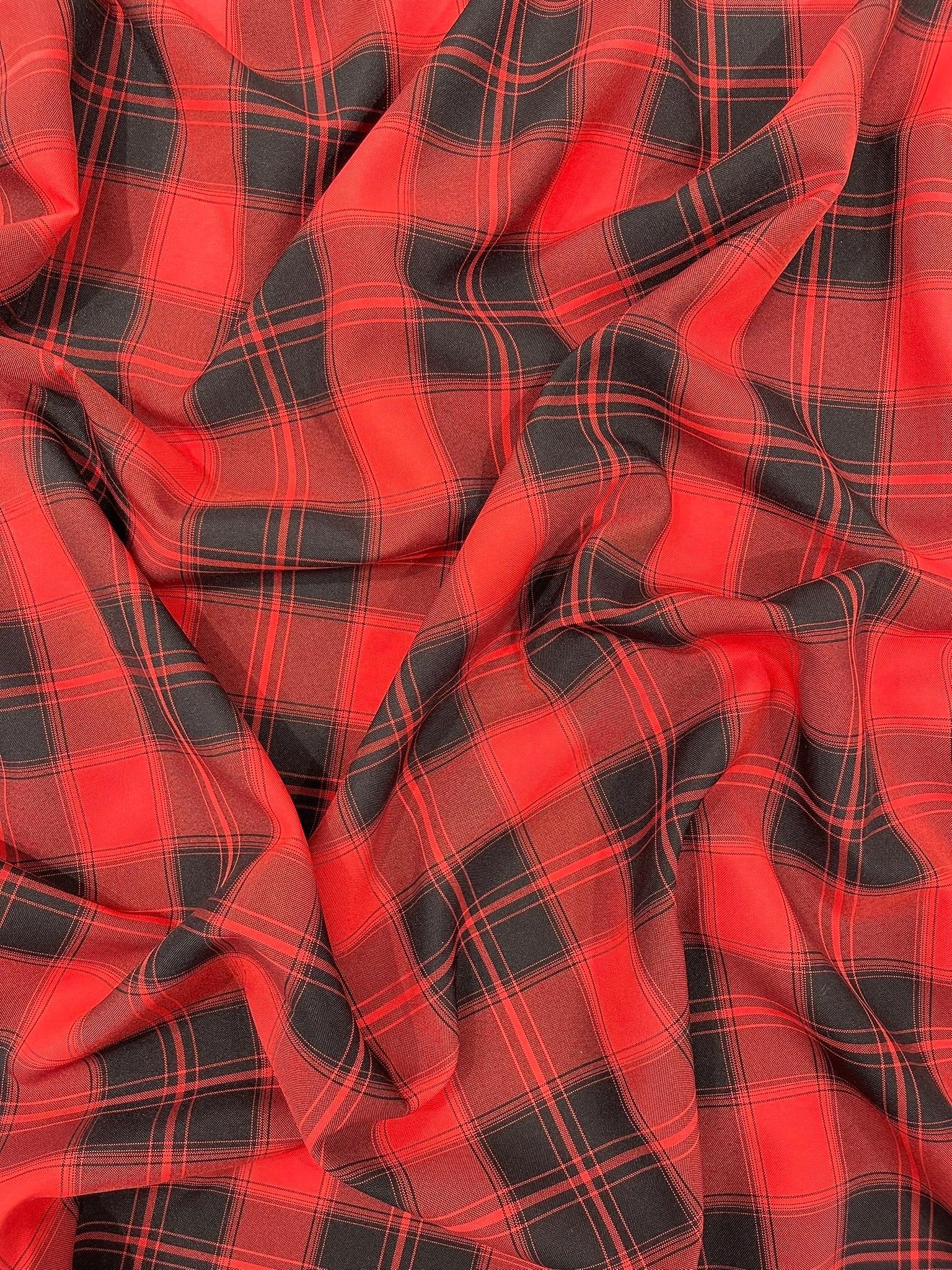 Plaid Polyester Poplin 58" Wide| New Creations Fabric & Foam Inc. - New Creations Fabric & Foam Inc