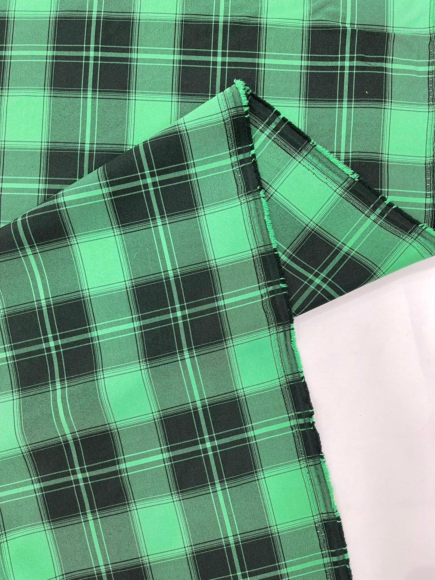 Plaid Polyester Poplin 58" Wide| New Creations Fabric & Foam Inc. - New Creations Fabric & Foam Inc