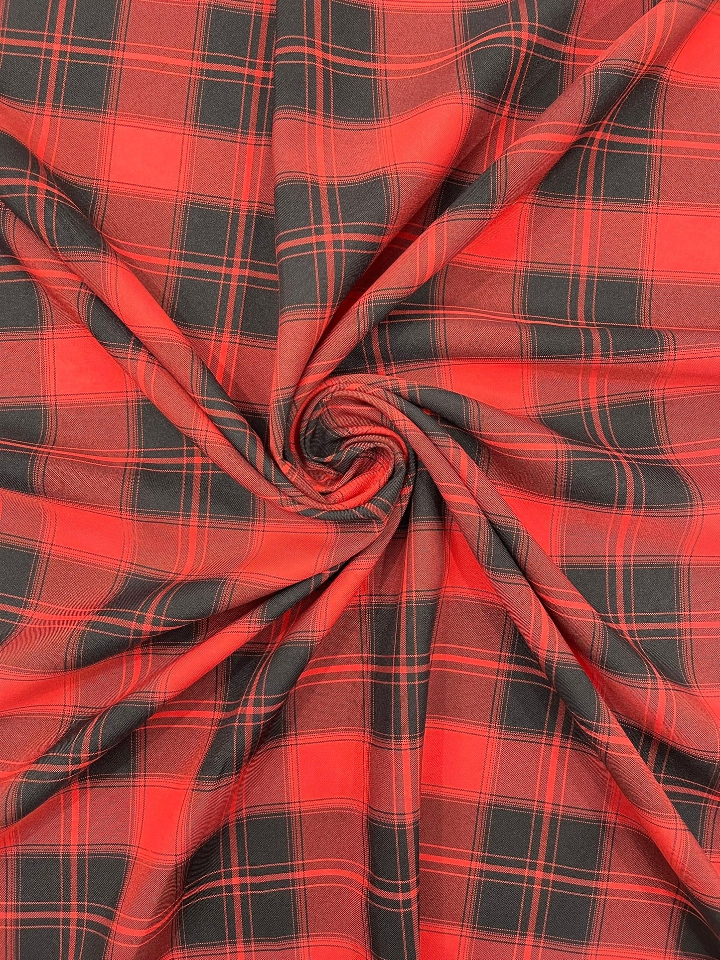 Plaid Polyester Poplin 58" Wide| New Creations Fabric & Foam Inc. - New Creations Fabric & Foam Inc