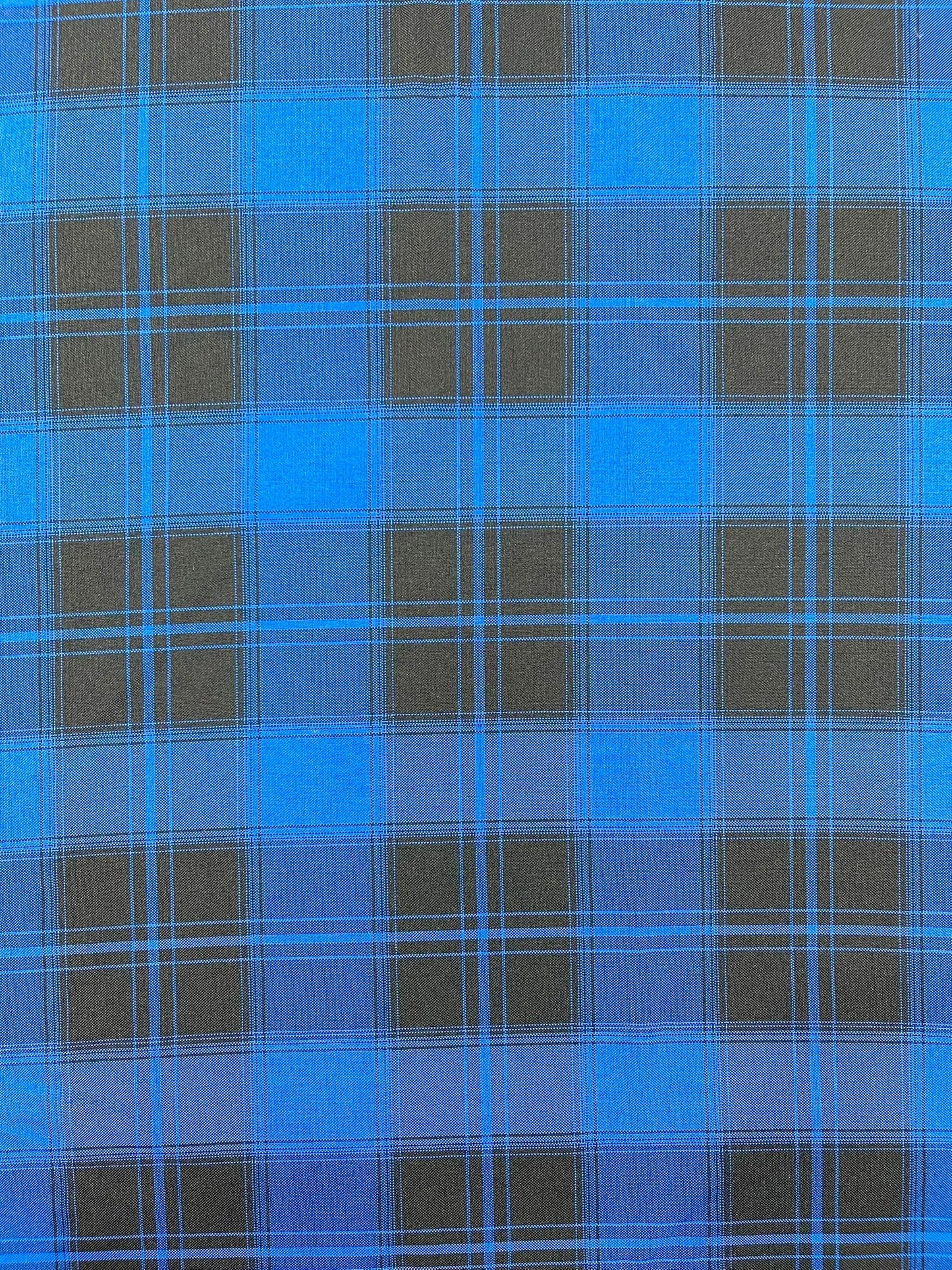Plaid Polyester Poplin 58" Wide| New Creations Fabric & Foam Inc. - New Creations Fabric & Foam Inc