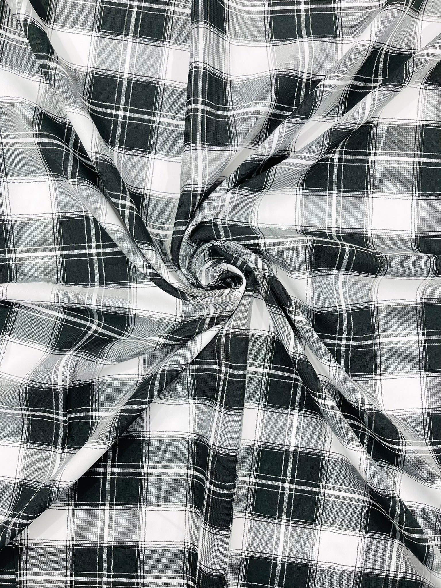 Plaid Polyester Poplin 58" Wide| New Creations Fabric & Foam Inc. - New Creations Fabric & Foam Inc