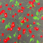 Poly cotton cherry print fabric| New Creations Fabric & Foam Inc. - New Creations Fabric & Foam Inc