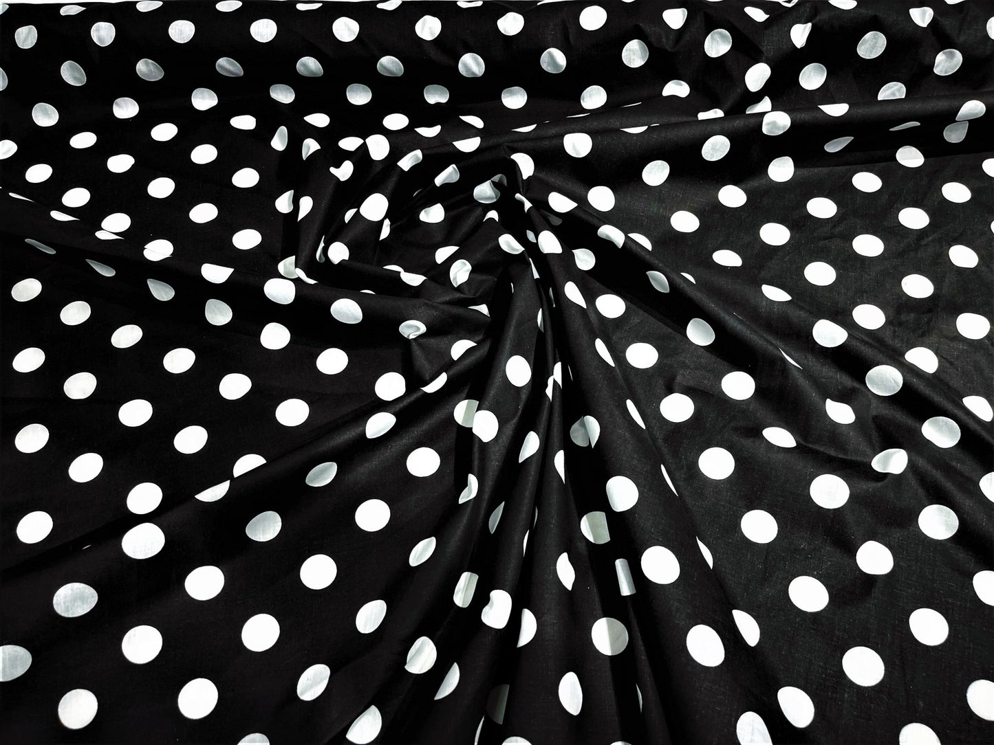 Poly Cotton Polka Dot Print| New Creations Fabric & Foam Inc. - New Creations Fabric & Foam Inc